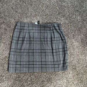 Plaids mini skirt in great condition
